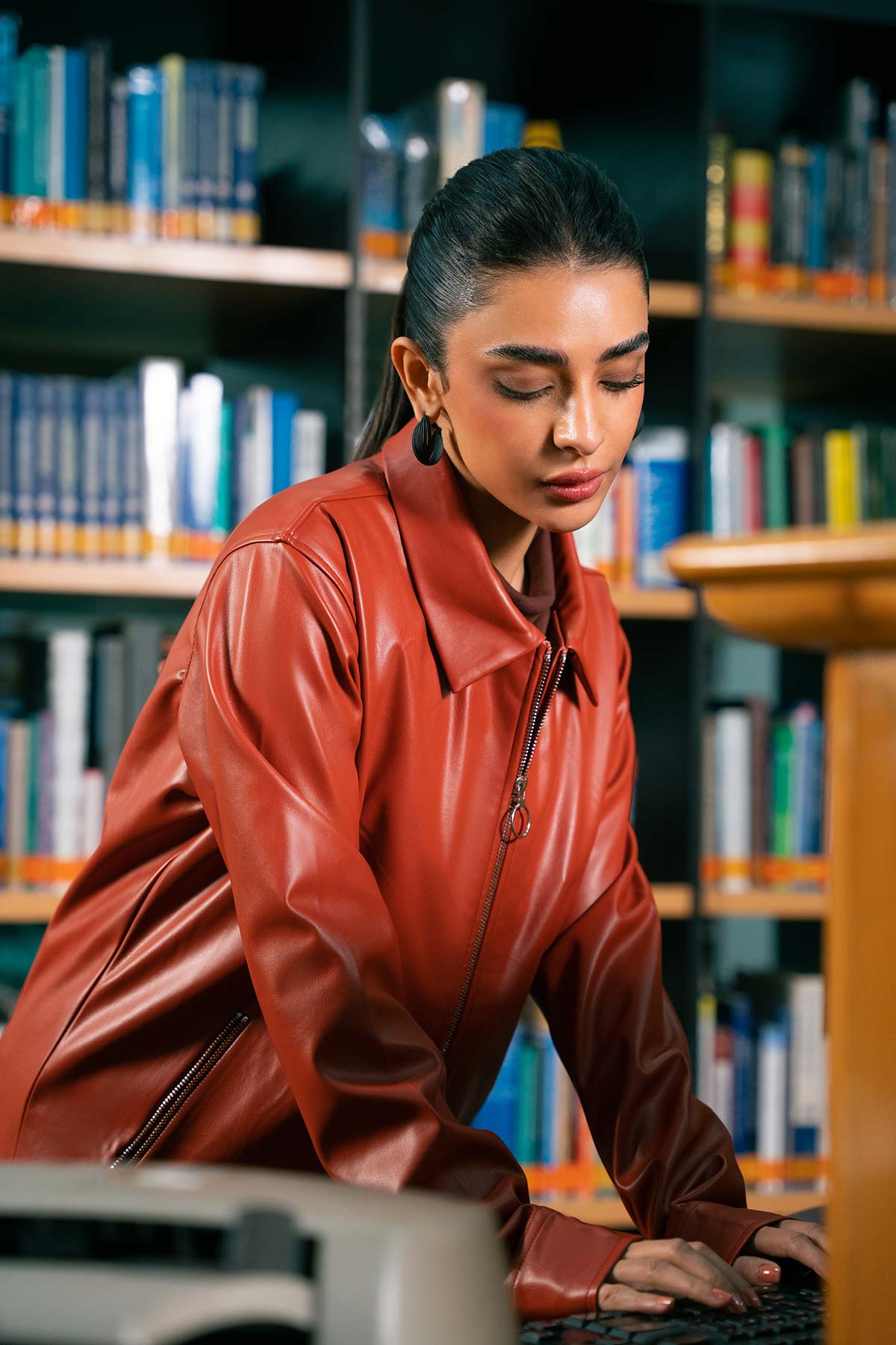Red Jacket Female