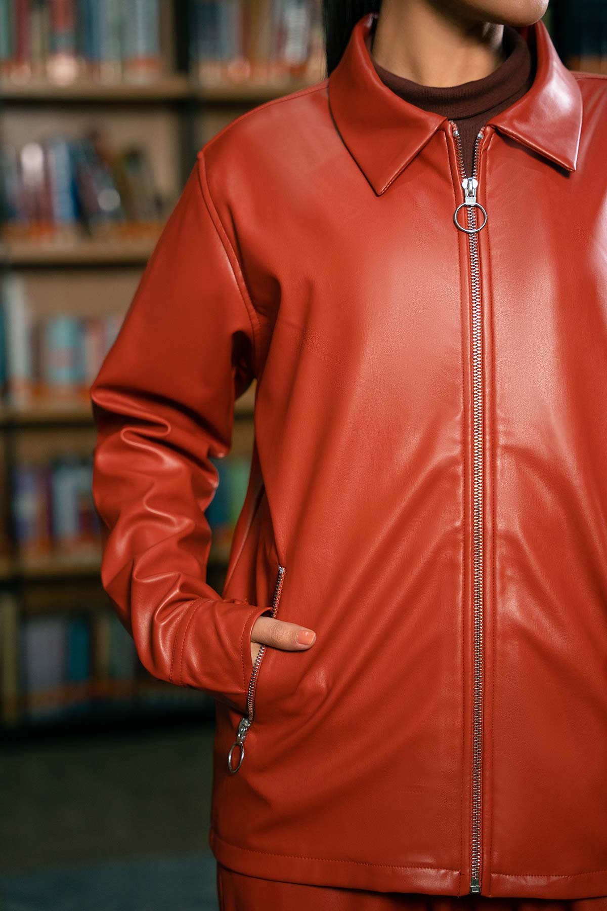 Red Jacket Female