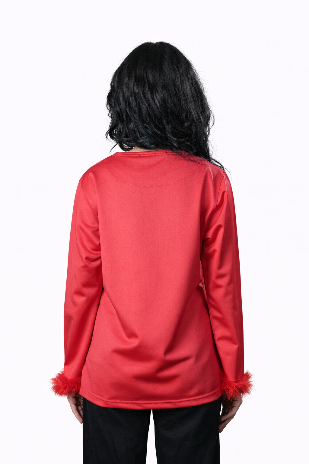 Red Full Sleeve Shirt – Regular Fit – Women