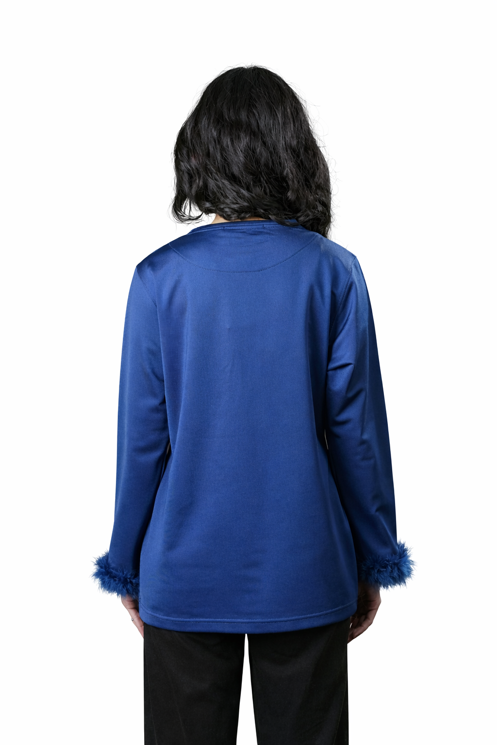 Blue Full Sleeve Shirt – Regular Fit – Women