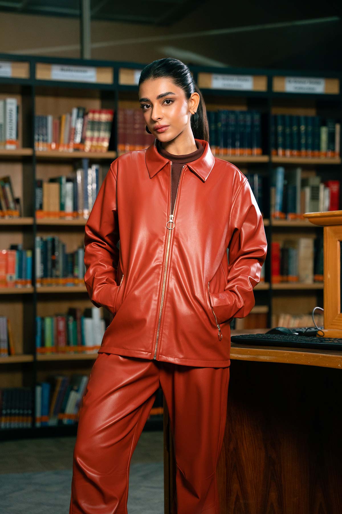 Red Jacket Female