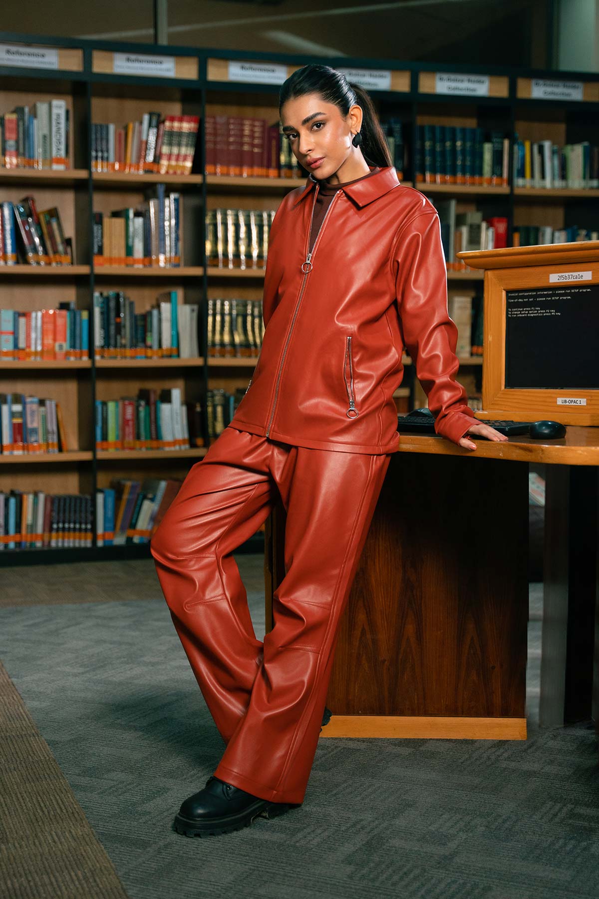 Red Jacket Female