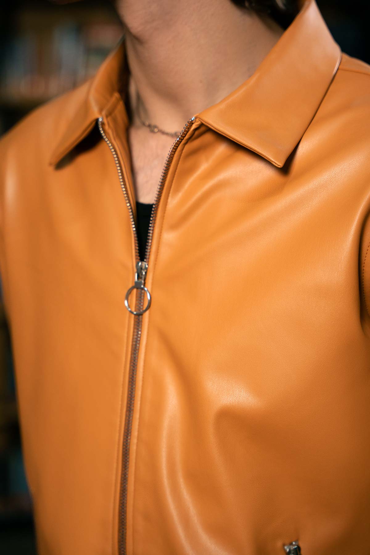 Brown Jacket Male