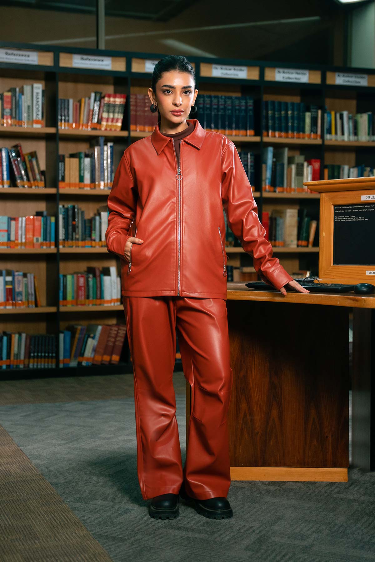 Red Jacket Female