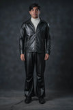 SEVEN Men's Phantom Faux Leather Set - Retro Utility