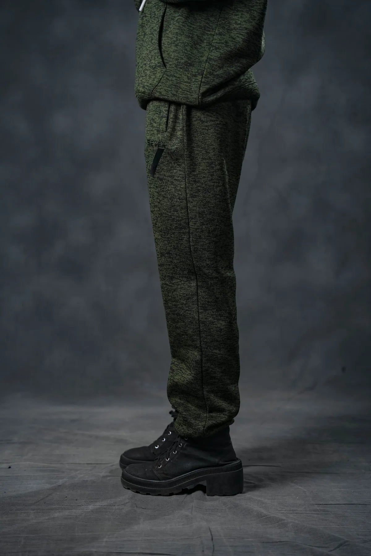 SEVEN Women's Deep Forest Textured Tracksuit - Utility Knit