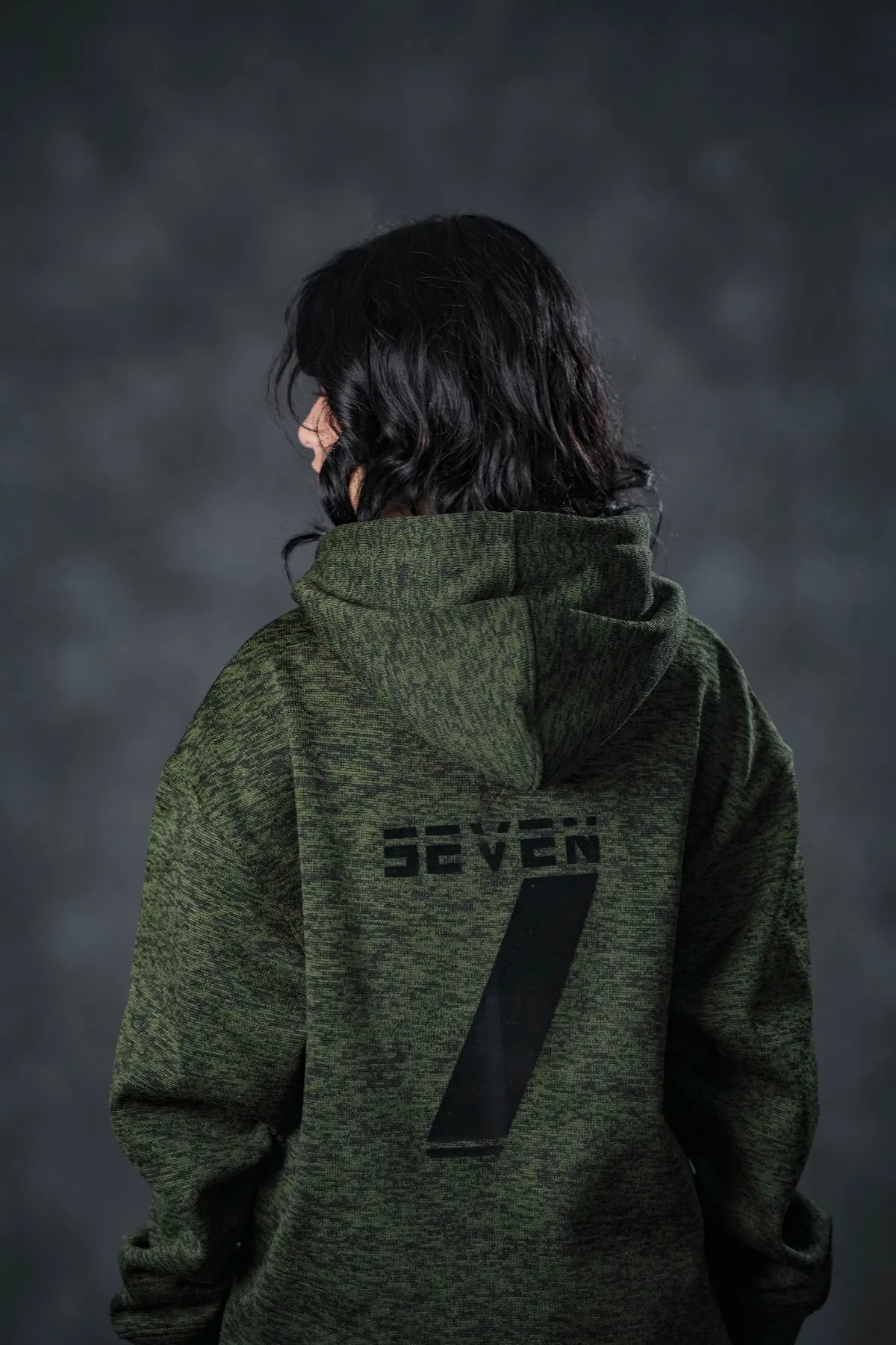 SEVEN Women's Deep Forest Textured Tracksuit - Utility Knit