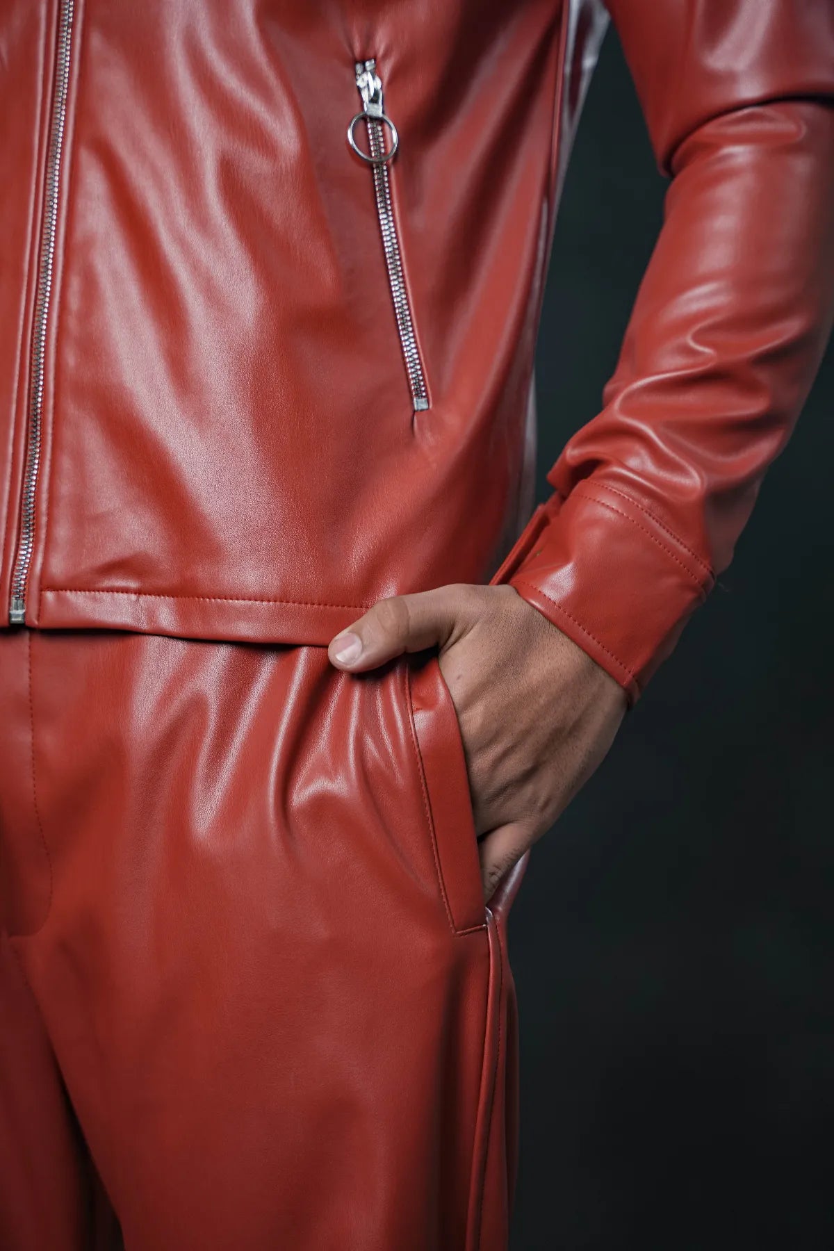SEVEN Men's Inferno Faux Leather Set - Power Edition