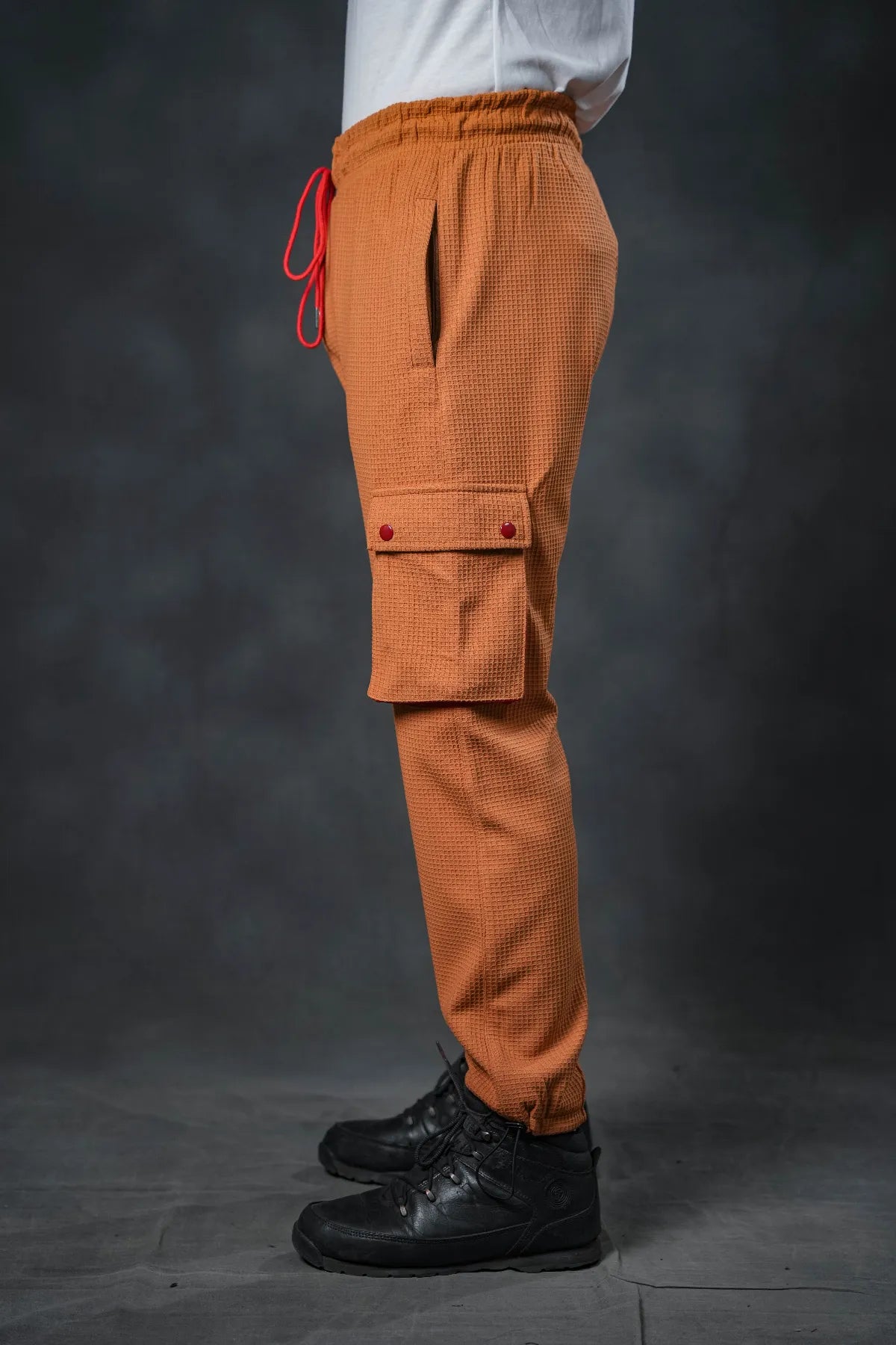 SEVEN Desert Knit Cargo Trousers - Sunset Contrast