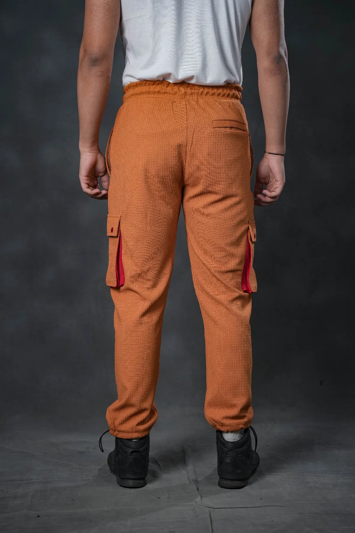 SEVEN Desert Knit Cargo Trousers - Sunset Contrast