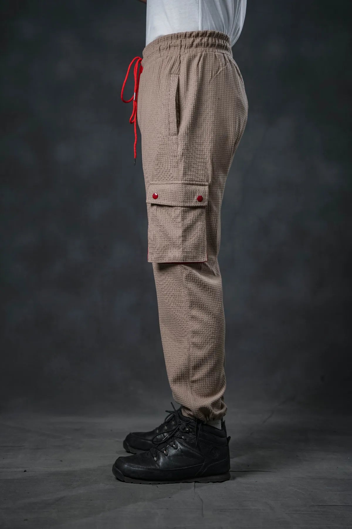 SEVEN Safari Knit Cargo Trousers - Pop of Contrast