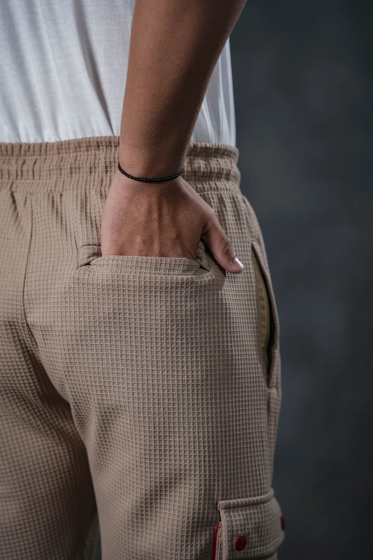 SEVEN Safari Knit Cargo Trousers - Pop of Contrast