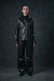 SEVEN Women's Obsidian Faux Leather Set - Monochromatic Utility
