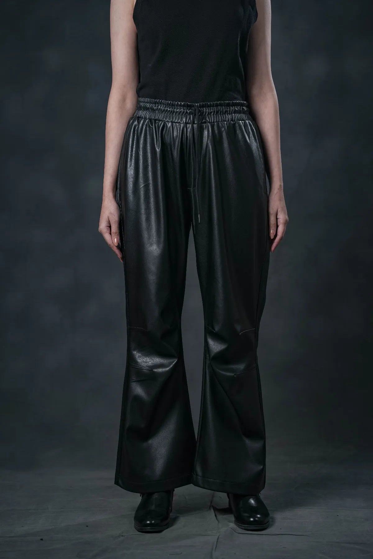 SEVEN Women's Obsidian Faux Leather Set - Monochromatic Utility