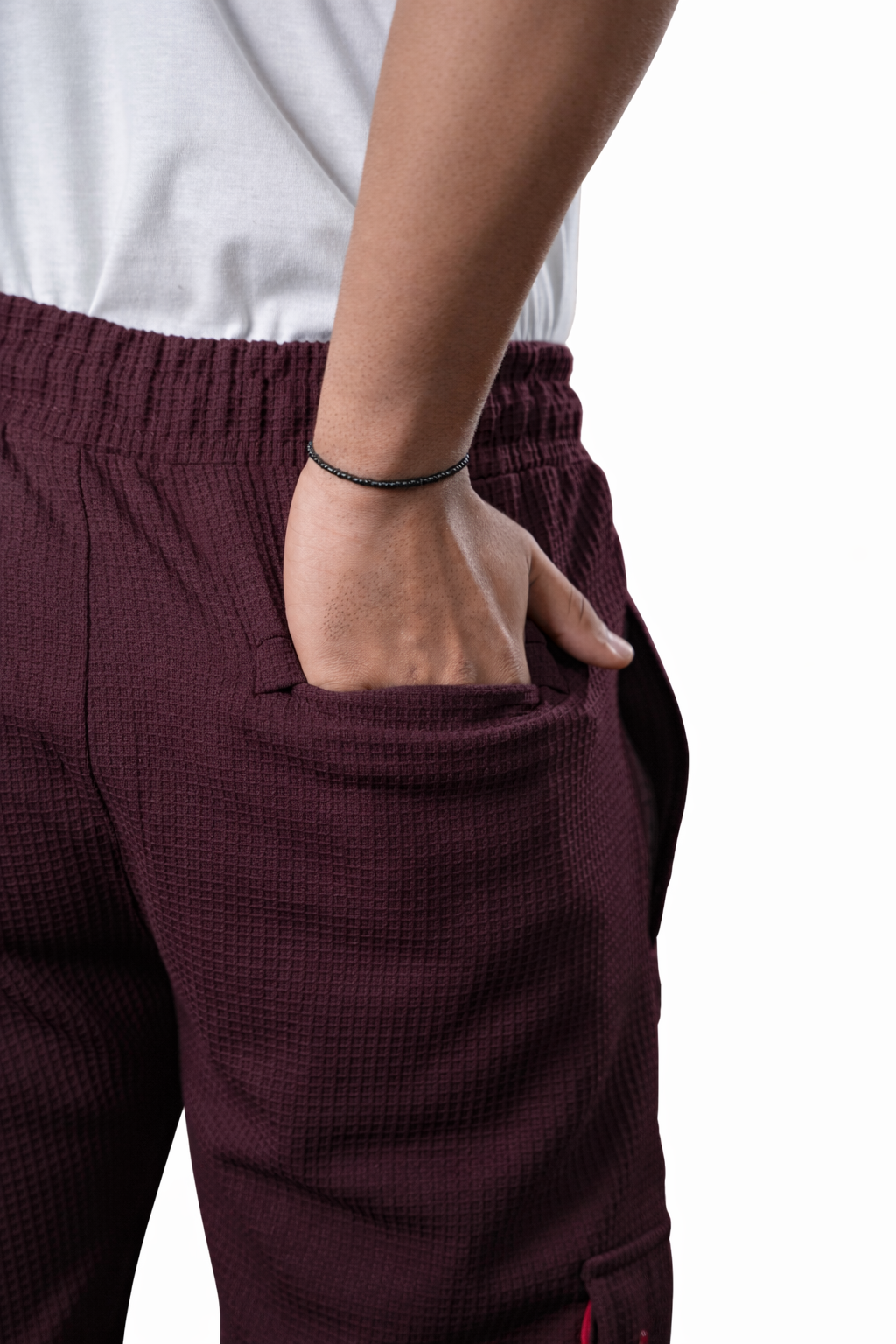 Maroon Jogger Pants for Men