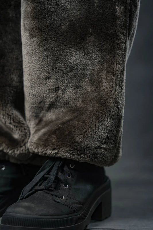 Mocha Plush Lounge Pants – Winter Luxe Edition