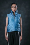 Sky Frost Sleeveless Puffer Vest