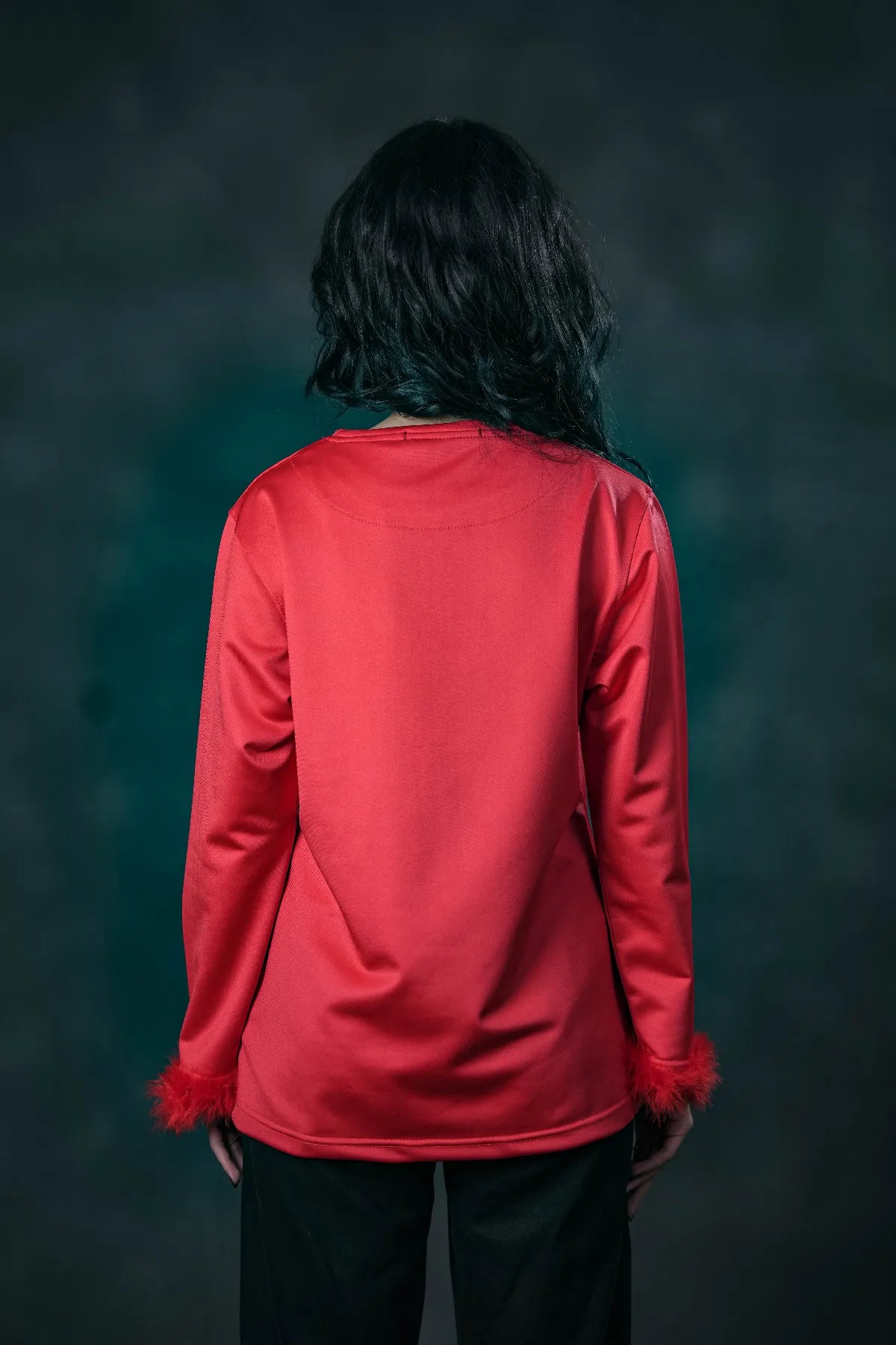 Crimson Luxe Full Sleeve Shirt