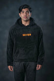 Black Plush Hoodie – SEVEN Street Edition