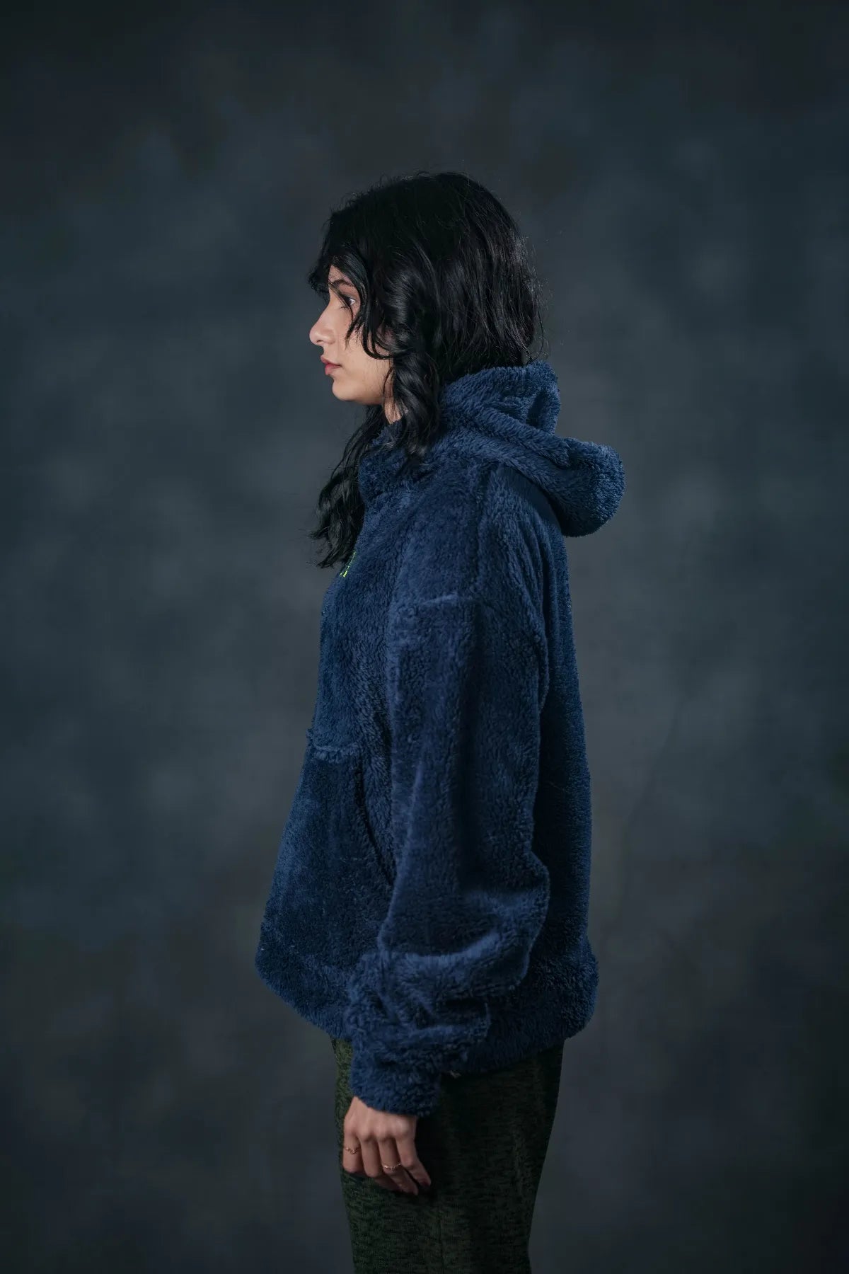 Navy Plush Hoodie – SEVEN Street Comfort