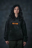 Black Plush Hoodie – SEVEN Signature Edition