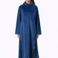 Blue Velvet Dress – Loose Fit – Women