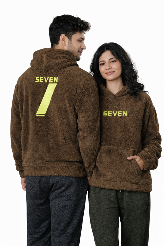 Brown Hoodie – Loose Fit – Unisex