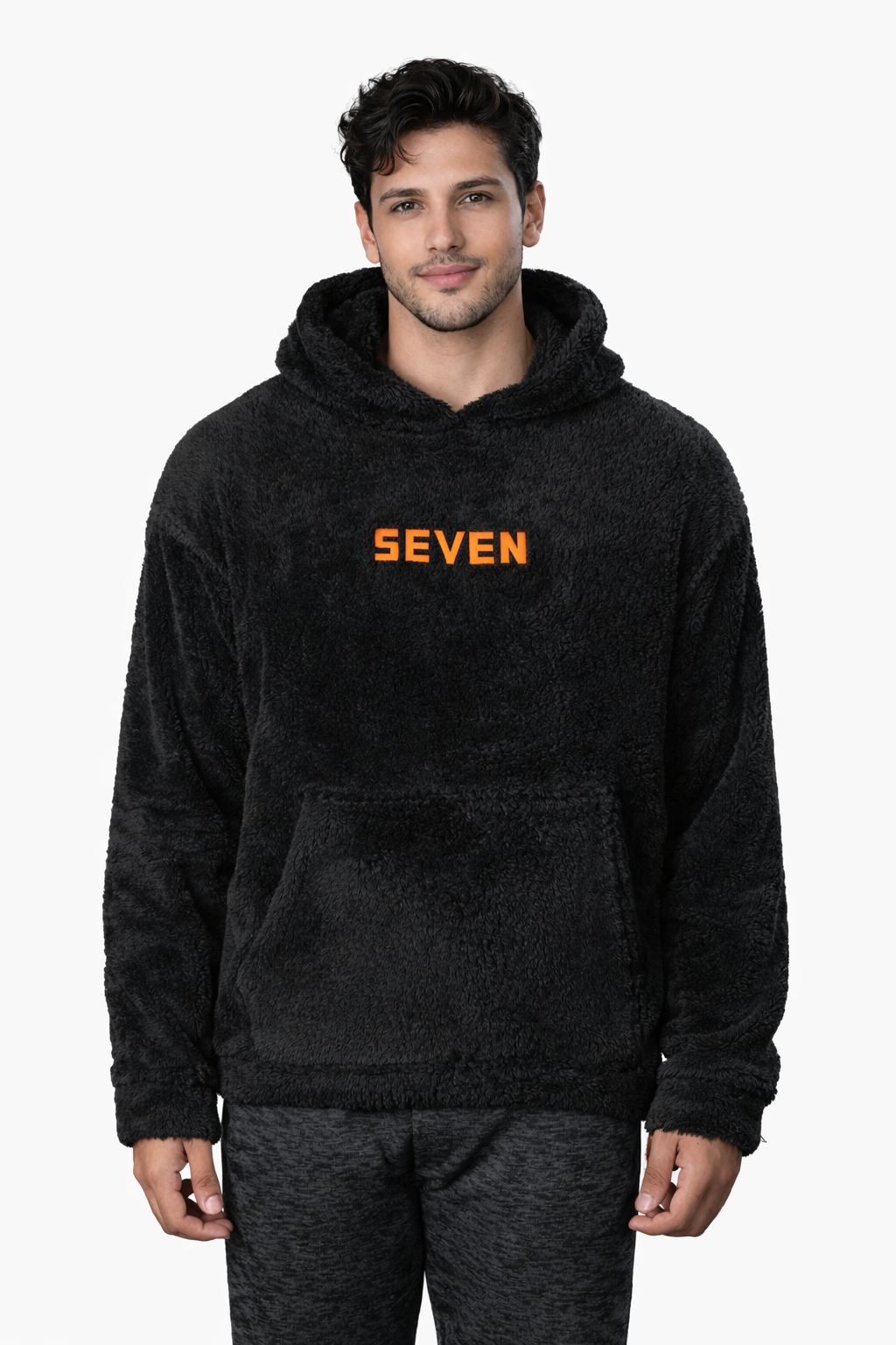 Black  Hoodie – Loose Fit – Unisex