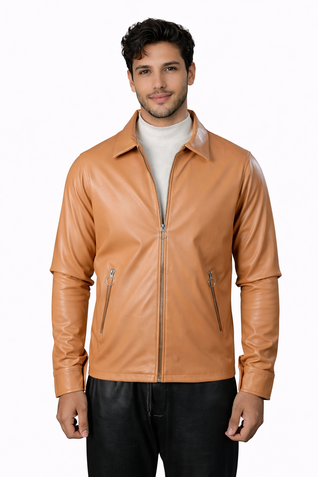 Casual Brown Jacket – Regular Fit – Unisex
