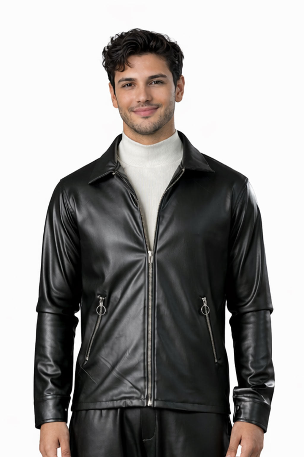 Casual Black Jacket – Regular Fit – Unisex
