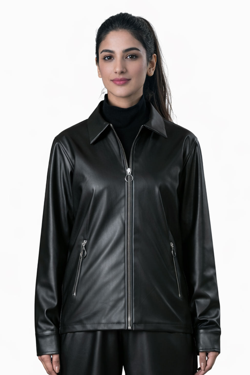 Casual Black Jacket – Regular Fit – Unisex