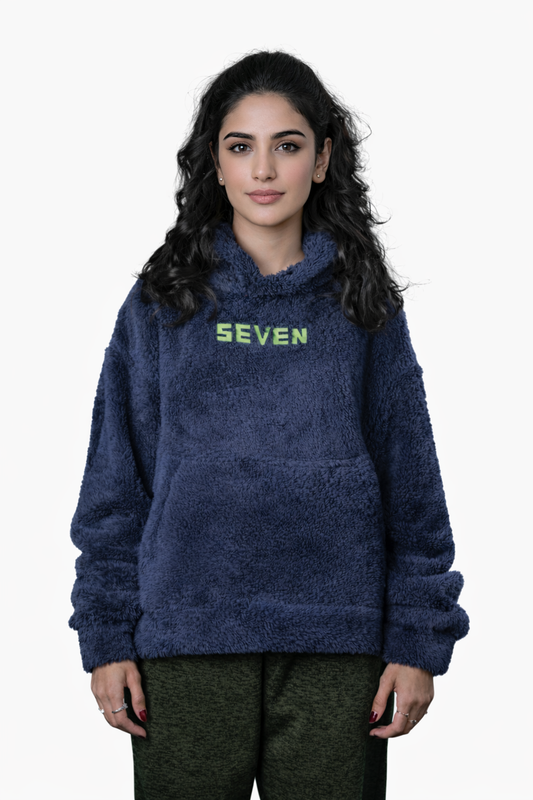 Navy Hoodie – Loose Fit – Unisex