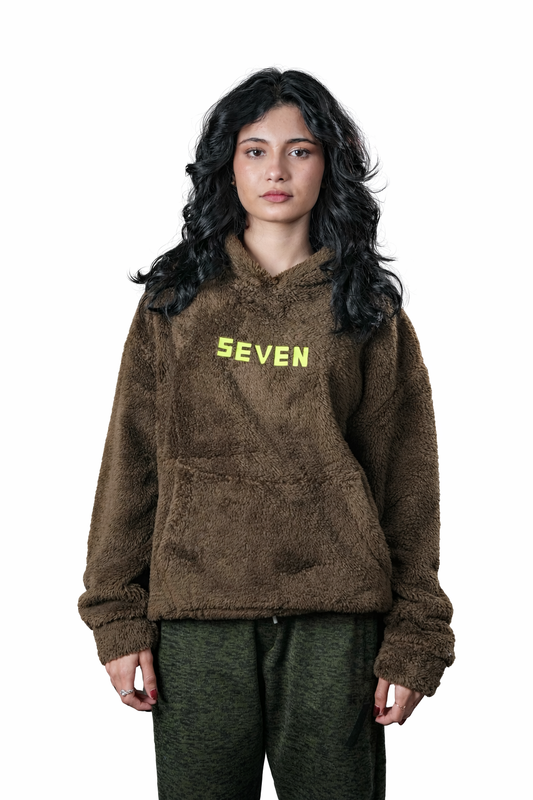 Brown Hoodie – Loose Fit – Unisex