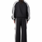 Black V-Neck Tracksuit – Loose Fit – Women