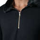 Black Zip Sweatshirt – Regular Fit – Men