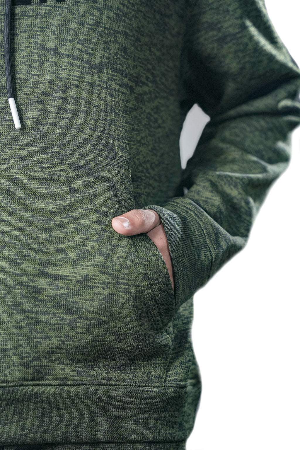 Green Textured Tracksuit – Loose Fit – Unisex