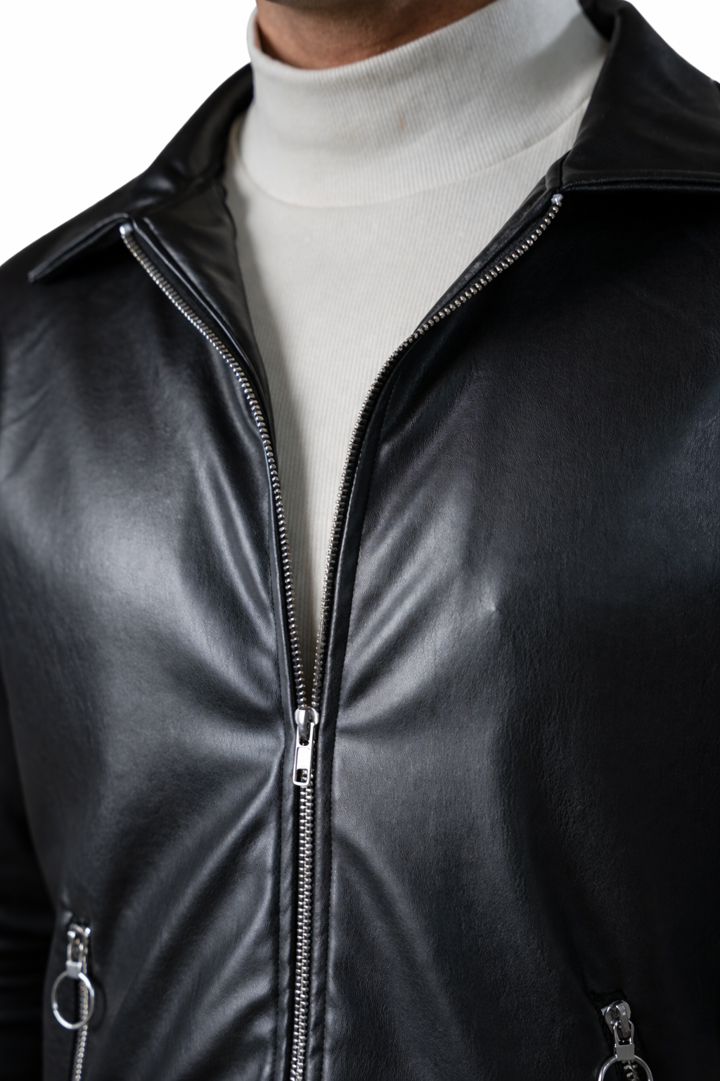 Casual Black Jacket – Regular Fit – Unisex