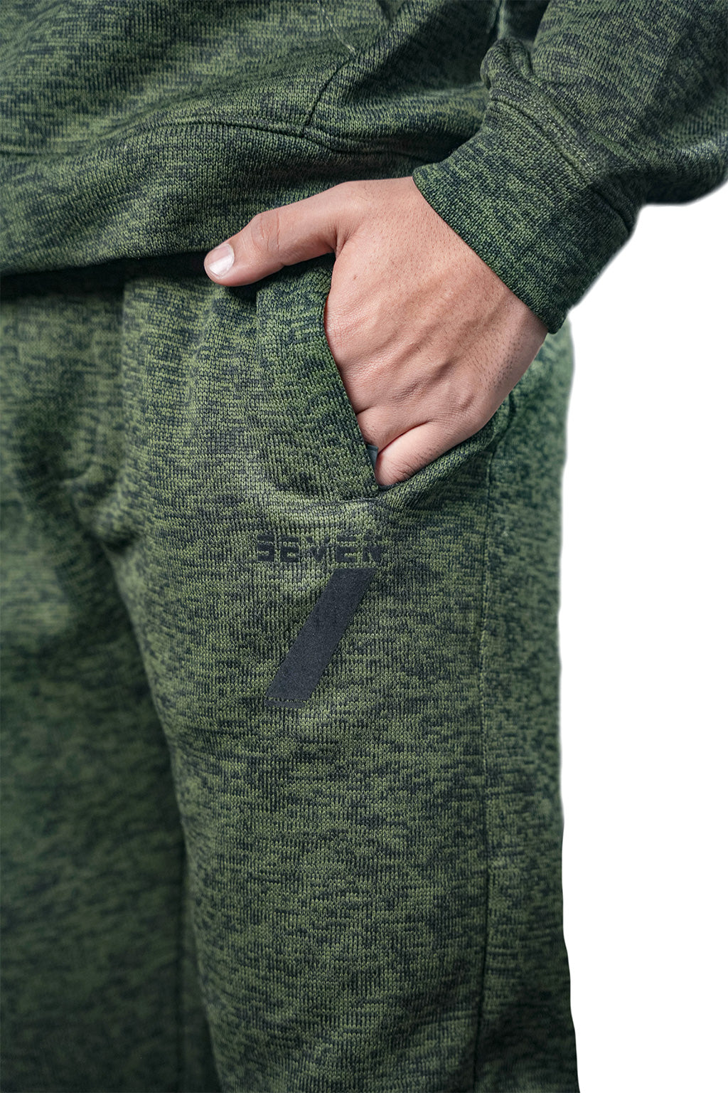 Green Textured Tracksuit – Loose Fit – Unisex