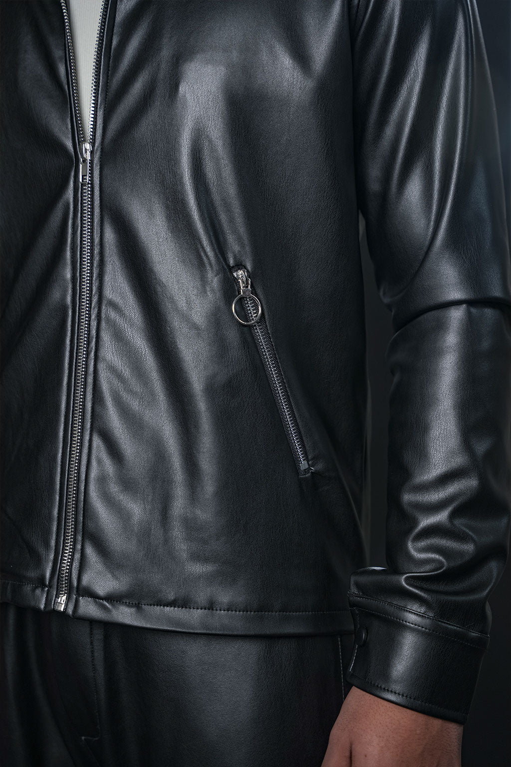 Casual Black Jacket – Regular Fit – Unisex