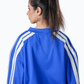 Blue V-Neck Tracksuit – Loose Fit – Women