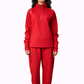 Red Zip-Up Tracksuit – Regular Fit – Women