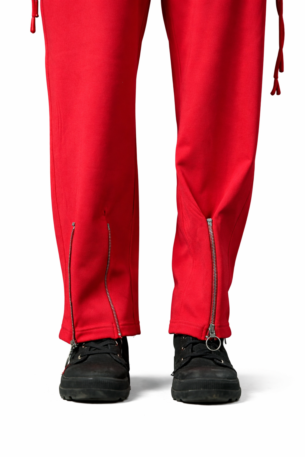 Red Zip-Up Tracksuit – Regular Fit – Women