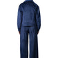 Blue Velvet Co-Ord Set – Loose Fit – Women