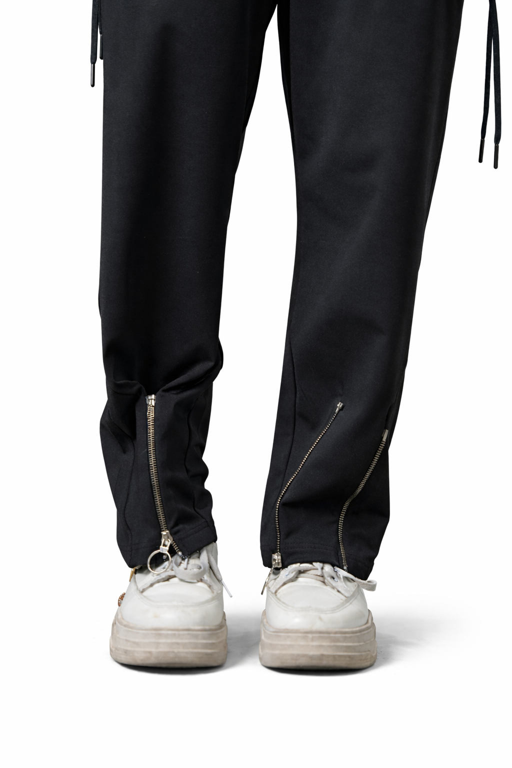 Black Zip-Up Tracksuit – Regular Fit – Women