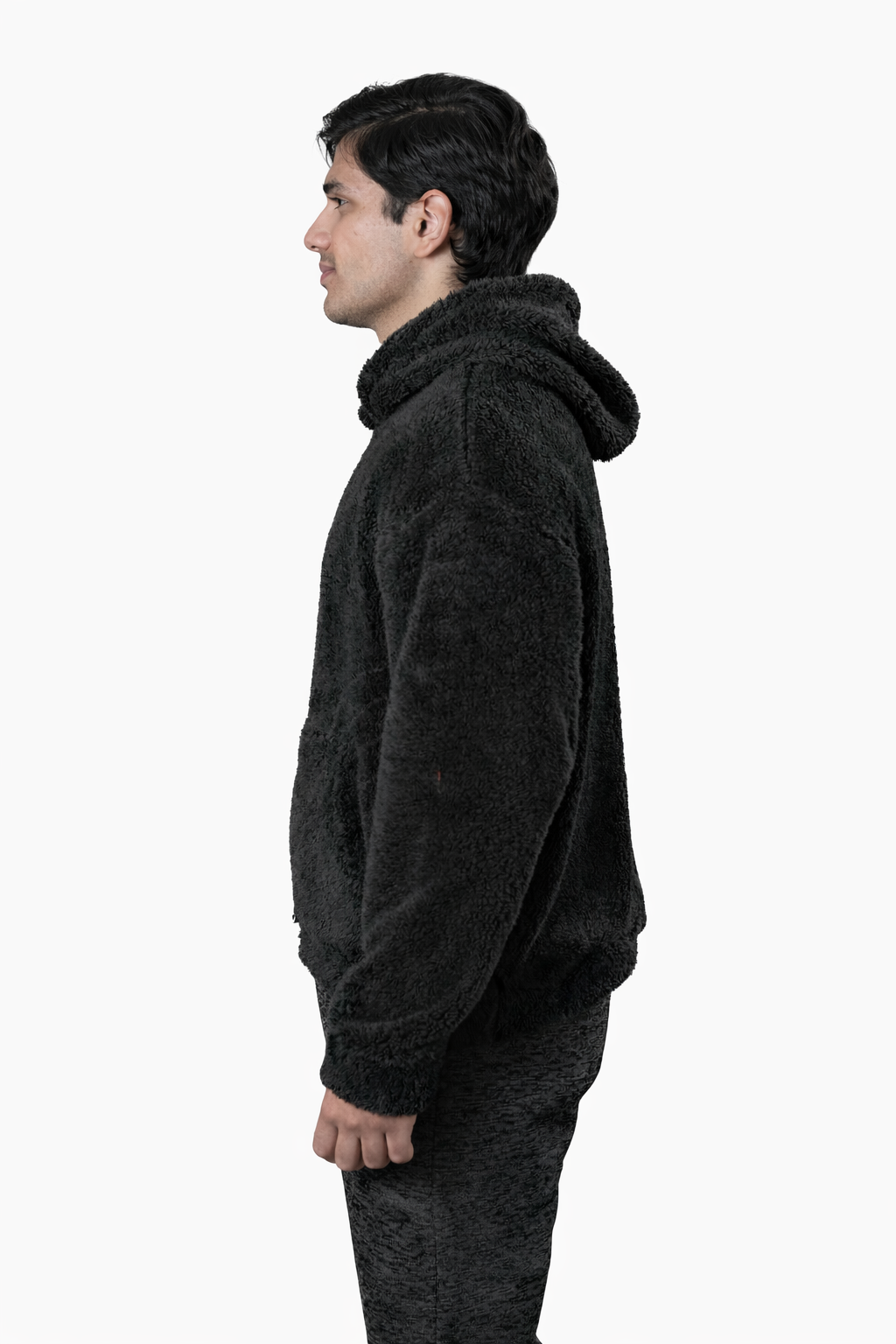 Black  Hoodie – Loose Fit – Unisex