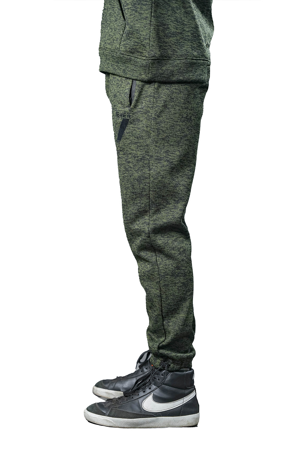 Green Textured Tracksuit – Loose Fit – Unisex
