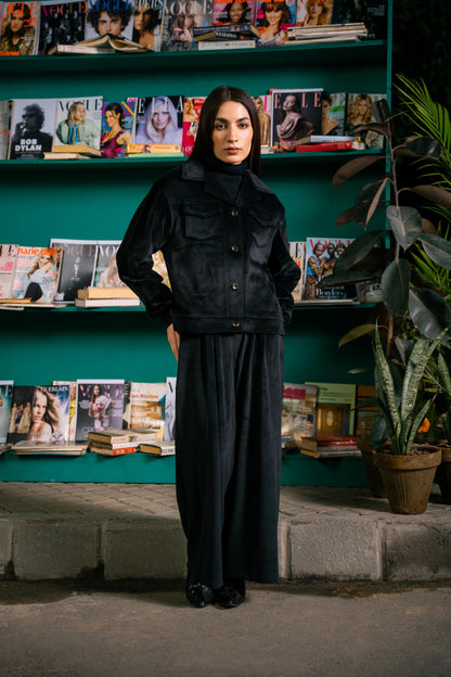 Midnight Velvet Co-ord Set