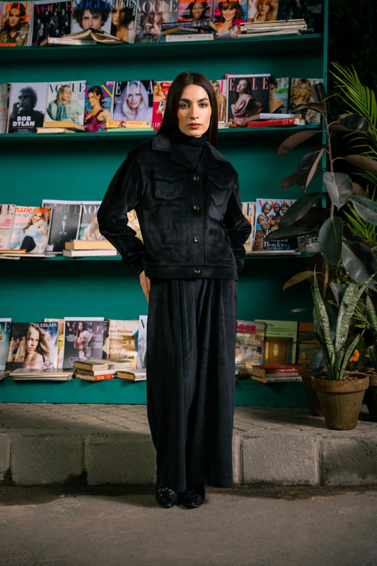 Midnight Velvet Co-ord Set