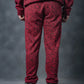 SEVEN Red Textured Tracksuit – Bold Winter Edition