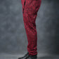SEVEN Red Textured Tracksuit – Bold Winter Edition